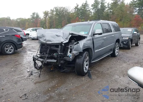 2019 Cadillac Escalade Esv Luxury z USA, uszkodzony, nr VIN 1GYS4HKJ4KR247144